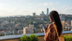 Mobile network coverage in Rwanda