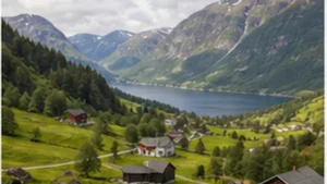 Norway travel connectivity scene for how to stay connected on countryside in norway