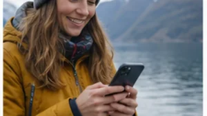 Norway travel connectivity scene for how to use a norway esim on android