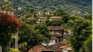 Traveller using a smartphone in El Salvador while researching staying connected from santa ana to the ruta de las flores