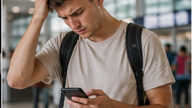 Traveller troubleshooting Wi-Fi at Seychelles International Airport