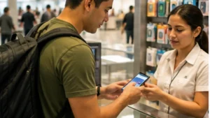 Buying a SIM Card at La Aurora Airport
