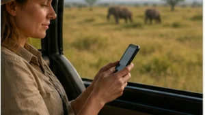 Using a Tanzania eSIM on Safari