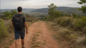 Traveller using a smartphone in Uruguay for uruguay brazil border internet