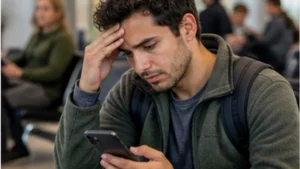 Traveller using a smartphone in Bolivia while researching viru viru airport wi-fi not working? what to do