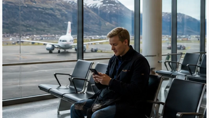 Norway travel connectivity scene for wi-fi at bergen airport: a useful arrival guide
