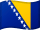 Country Flag of Bosnia and Herzegovina